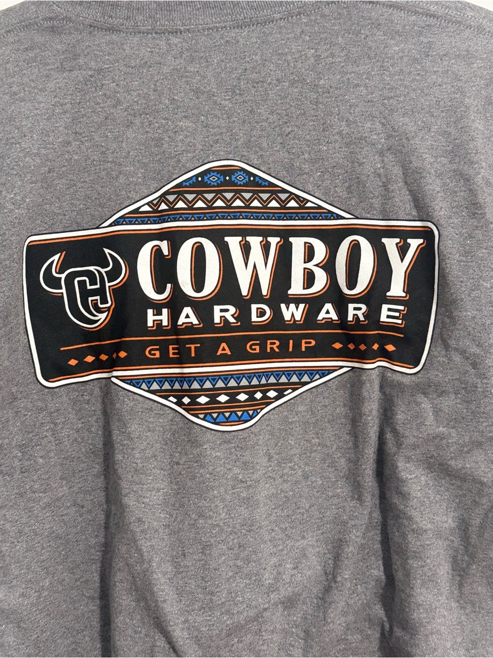 Cowboy Hardware "Get A Grip" Graphic Tee